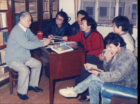 湖美学人阮璞为学要如金字塔不能广大岂能高